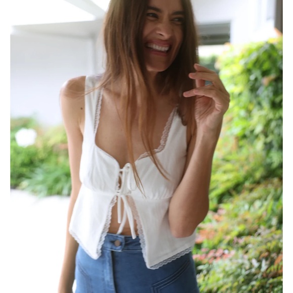 “It ain’t me babe” stoned immaculate top. Worn once. large - Picture 3 of 5